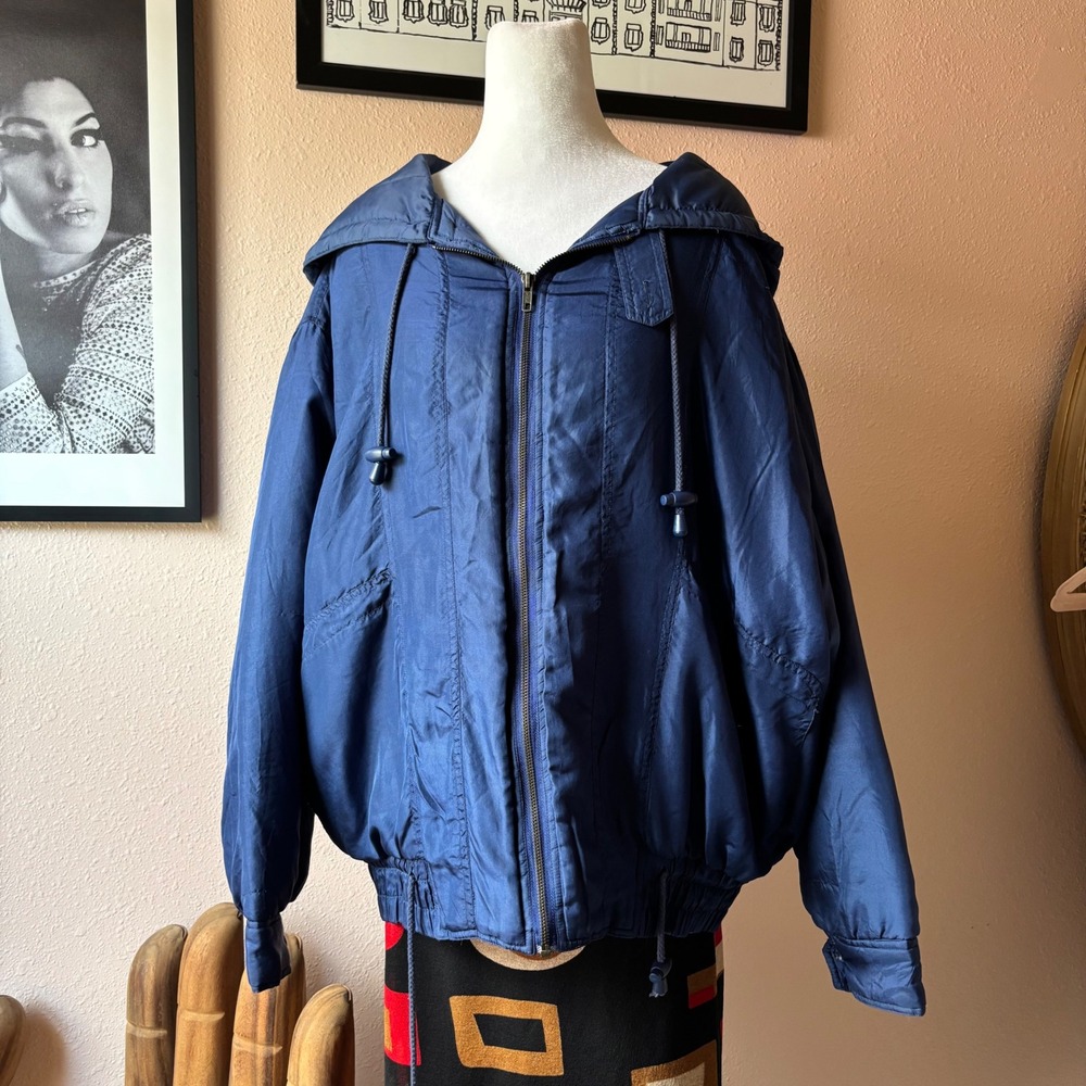 Vintage 80s Paolo Gucci Silk Windbreaker